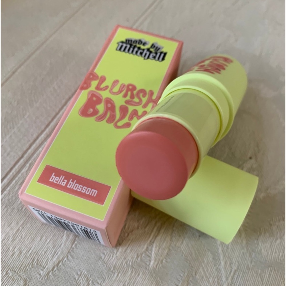 Made by Mitchell Blush Balm Cream Blush Stick in Bella Blossom BNIB